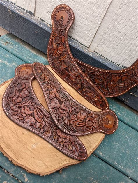 Custom Dove Wing Spur Straps Etsy