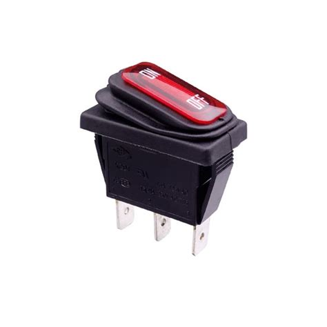 Waterproof Lighted Rocker Switch ATO