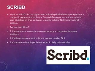 Issuu Slideshare Scribd Ppt