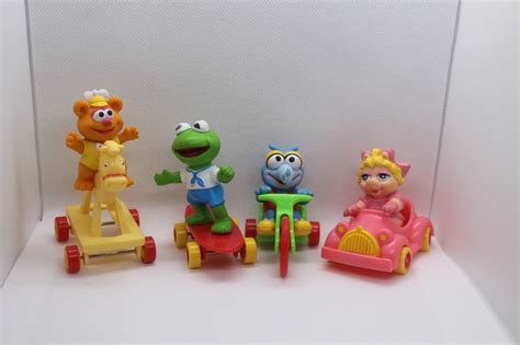 Vintage 1986 Muppet Babies McDonald's Happy Meal Toys Complete Set of 4 ...