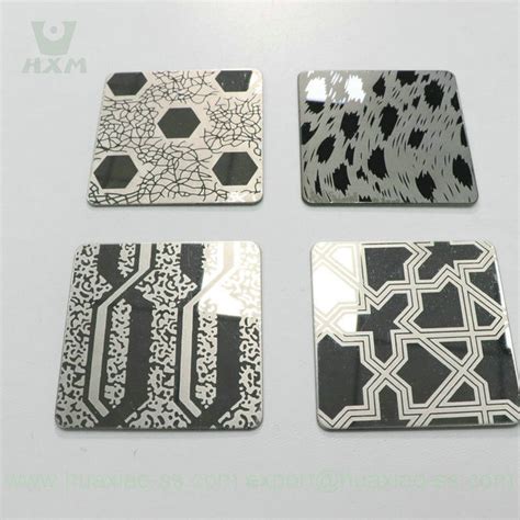 Etched Stainless Steel Sheet Huaxiao Materials