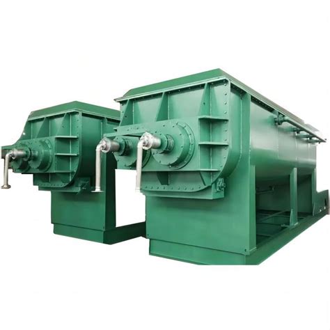 Large Capacity Continuous Working Hollow Paddle Dryer Oar Blade Sludge