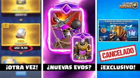 ¡2 Nuevas Evoluciones ⚠️ Noticias Clash Royale Temporada 62 Youtube