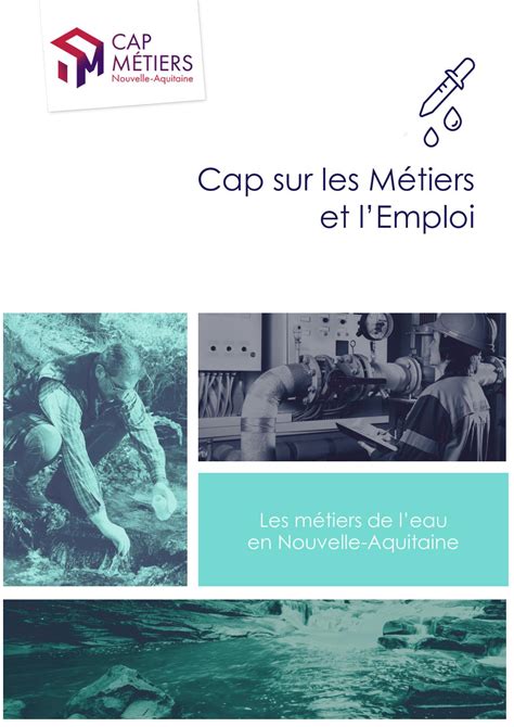 Calam O Cap Sur Les M Tiers Et L Emploi Les M Tiers De L Eau