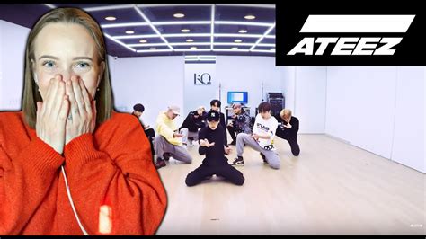 Ateez Answer Dance Practice Reaction Youtube