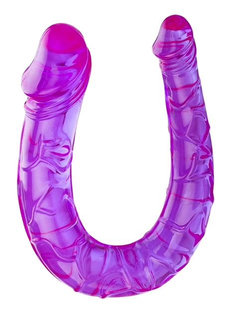 Gélové dvojité dildo Double Mini Dong Erotické pomôcky