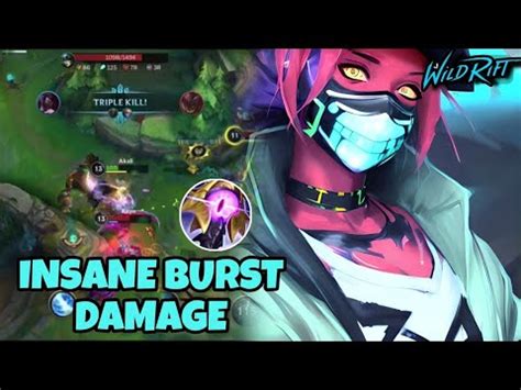 Wild Ridt Akali Ultra Broken Build Wild Rift Akali Build Runes