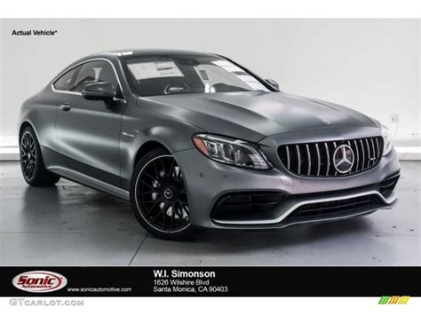 Designo Selenite Grey Magno Matte Mercedes Benz C Amg Coupe