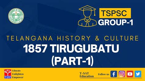 Tspsc Group Telangana History Culture Tirugubatu Part