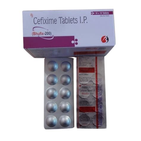 200mg Cefixime Dispersible Tablet IP At Rs 1100 Box Cefixime Tablet