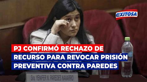 🔴🔵poder Judicial Confirmó Rechazo De Recurso Para Revocar Prisión