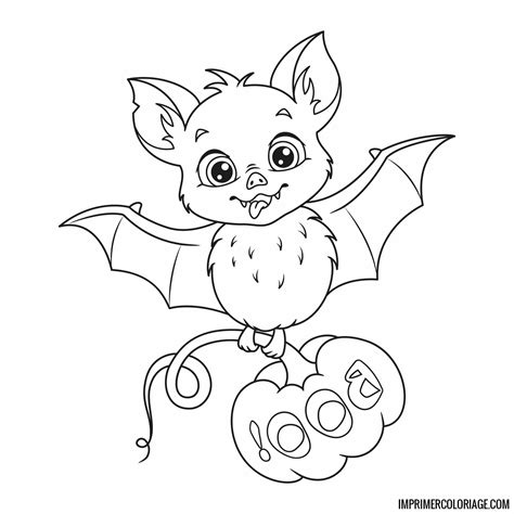 Coloriage Chauve Souris Imprimer Coloriage