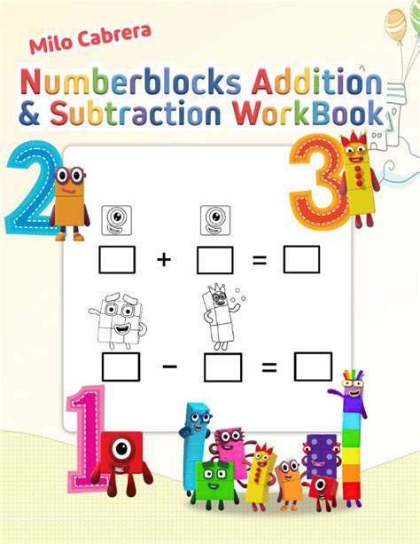 Buy Milo Cabrera Numberblocks Addition Subtraction WorkBook