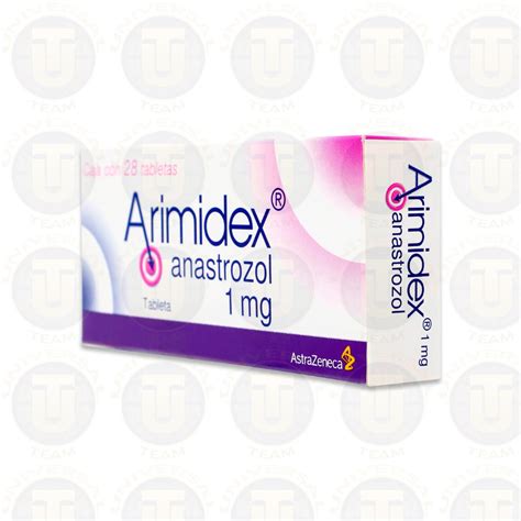 Arimidex 1mg 28 Tabletas Anastrozol Astrazeneca Universal Team