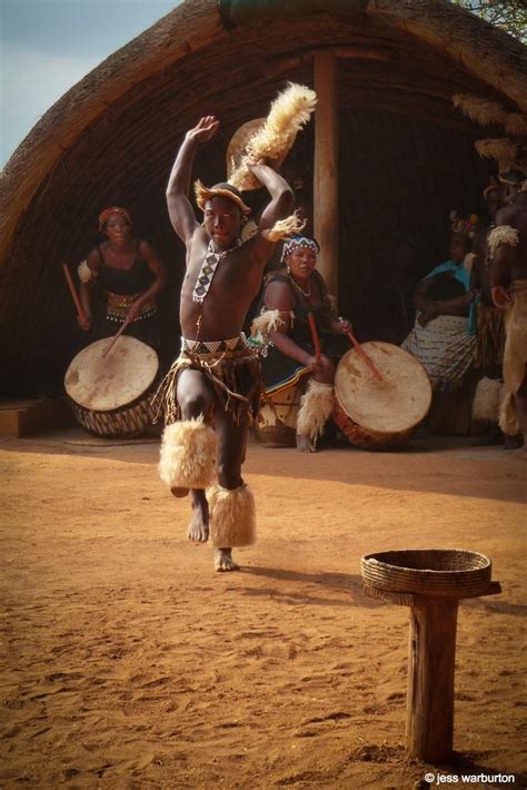 South Africa A Zulu Village Dance