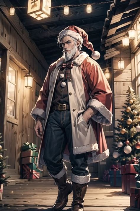 Santa Claus Cowboy Tensor Art