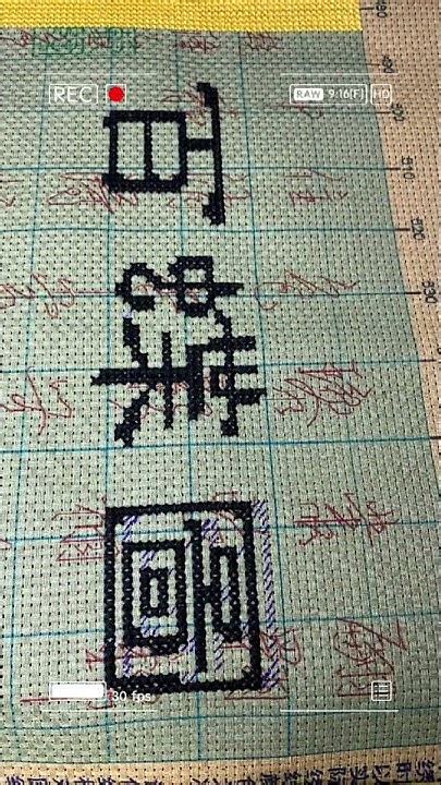 Cross Stitch Diy 完成，我的獨一無二百蝶圖來嘍！期待成品時刻！愛閣十字繡 十字繡技巧 十字繡愛好者 十字繡教程 Youtube