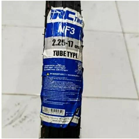 Jual Ban Luar Tube Type Non Tubeless Irc Nf Ukuran Ban Depan