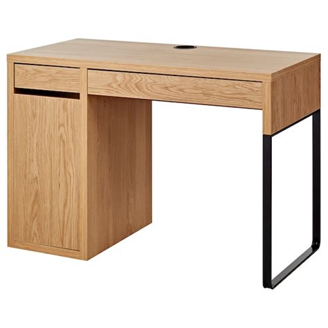 Micke Workstation Oak Effect 105x50 Cm Ikea