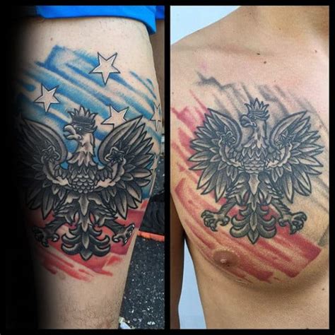 Polish Eagle Tattoo Designs For Men Coat Of Arms Ink