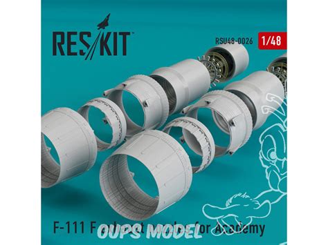 ResKit kit d amelioration Avion RSU48 0026 Tuyère pour F 111 F pour