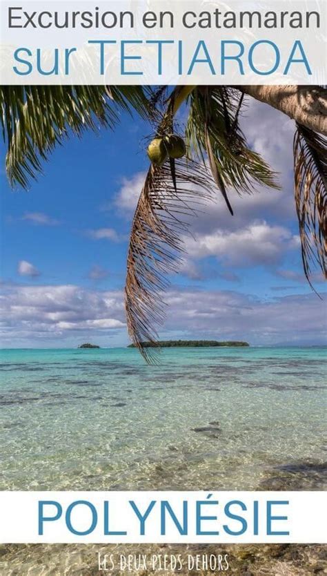 Excursion à Tetiaroa en Catamaran Une journée au paradis Voyage