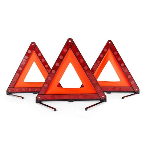 Auto Safety Reflective Triangles The Portable Tow Truck Tire Traction