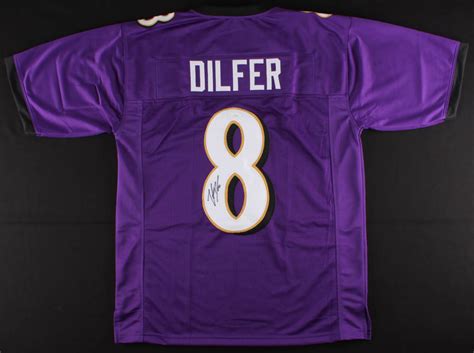 Trent Dilfer Signed Ravens Jersey (JSA COA) | Pristine Auction