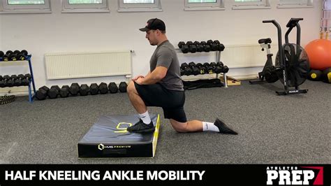 Half Kneeling Ankle Mobility Youtube