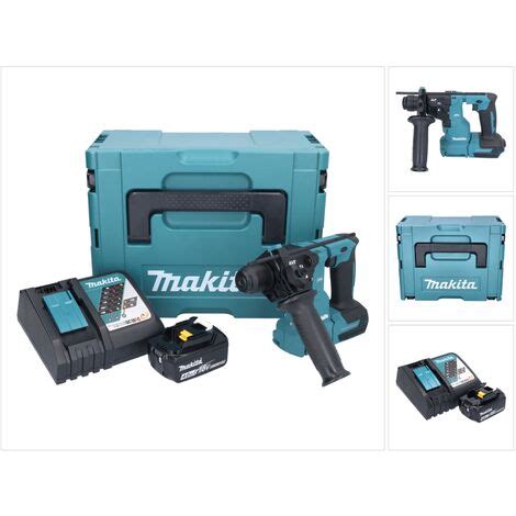 Martillo Perforador Sin Cable Makita DHR 183 RM1J 18 V 1 7 J SDS Plus