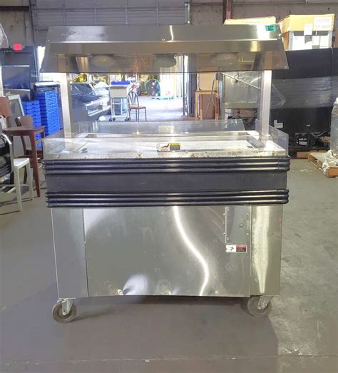 BKI MM FT MOBILE HOT DELI HEATED DISPLAY ROTISSERIE CHICKEN DISPLAY V Vision Equipment