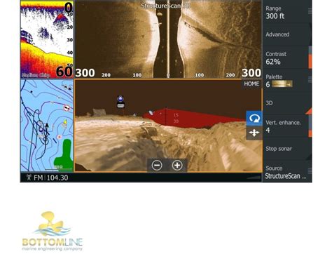 Lowrance Simrad Structurescan 3d Dual Through Hull Transducer