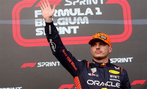 Bel Ika Grand Prix Sinin Sprint Yar Nda Verstappen Birinci Oldu