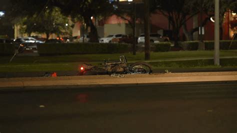 Motorcyclist In Critical Condition After Hitting Median At High Rate Of