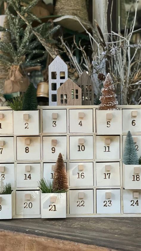 Diy Dollar Tree Advent Calendar Diy Advent Calendar Christmas Advent