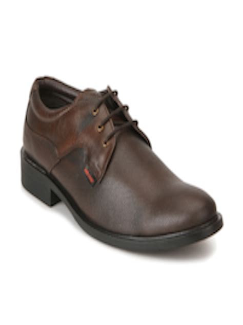 Buy Red Chief Men Brown Solid Leather Formal Derbys Formal Shoes For Men 20694358 Myntra