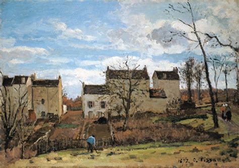 Spring in Pontoise Camille Pissarro en reproducción impresa o copia