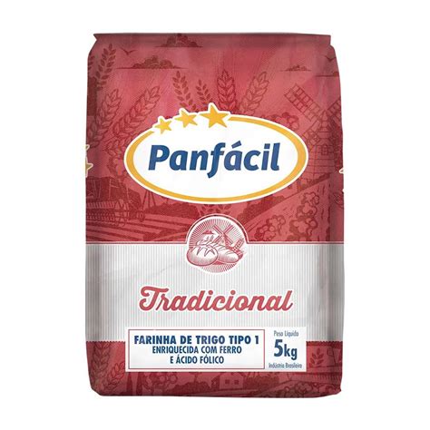 Farinha Trigo Panfacil Pacote Kg Loja Matriz