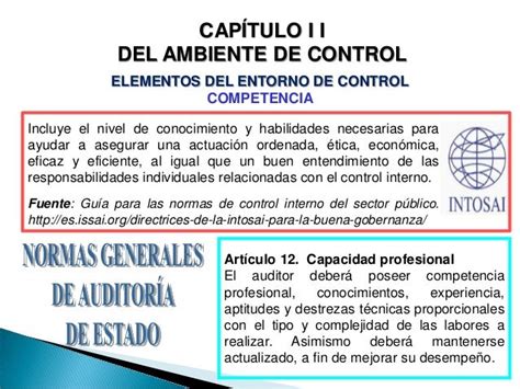 Nuevas Normas Generales De Control Interno Marilú Salazarandedgar Mariñ