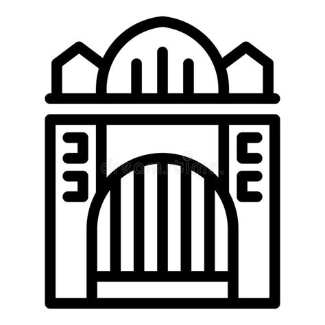 Saint Petersburg Building Icon Outline Vector. Imperial Russian ...
