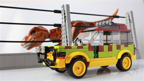 I made the Jurassic Park Ford Explorer : r/lego