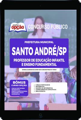 Apostila Prefeitura Santo André PDF Professor Educação Infantil