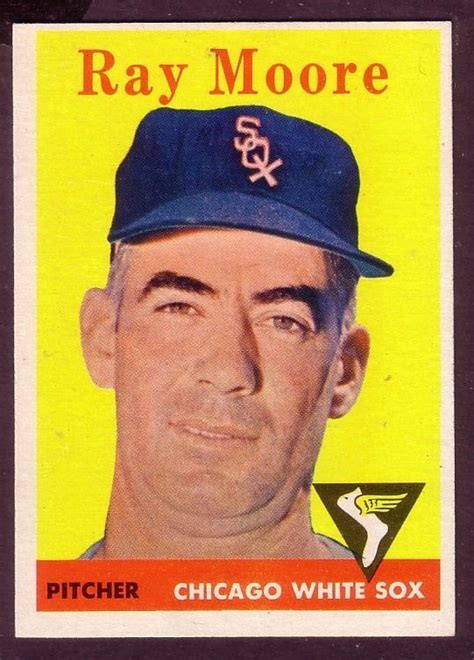 1958 Topps Ray Moore Card No249 Rm24 Near Mint Condition Mint