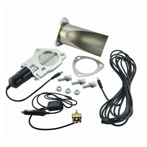 Buy SPEEDWOW 2 5 Inch Electric Stainless Exhaust Cutout With Manually