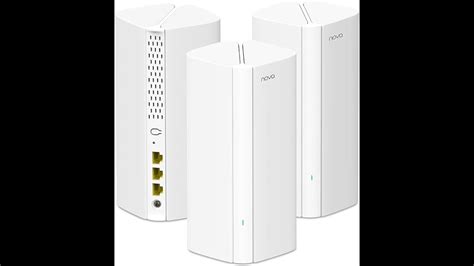 Tenda Ax3000 Mesh Wifi 6 System Nova Mx12 7000 Pies Cuadrados Cobertura Wifi Para Todo El Hogar