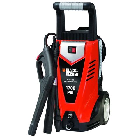 Blackdecker 1700 Psi 14 Gpm Electric Pressure Washer 11bde 210 The Home Depot