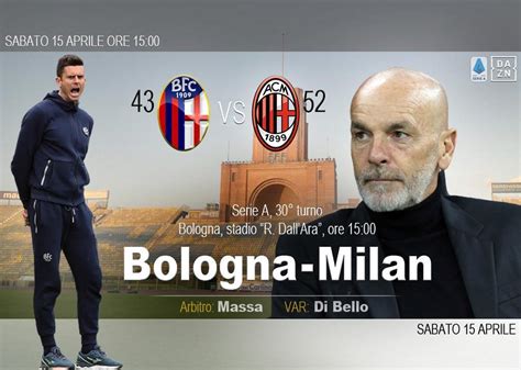 Serie A Per La 30 Bologna Milan Dove Vedere L Anticipo Di Sabato