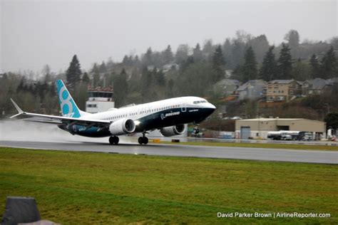 The Boeing 737 MAX Completes First Flight (and Landing) : AirlineReporter