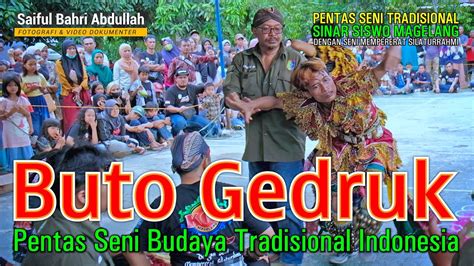 Tembang 6 Buto Gedruk Pentas Seni Budaya Tradisional Indonesia Sinar