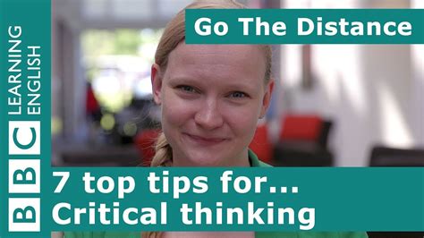 Academic Insights 7 Top Tips For Critical Thinking Youtube